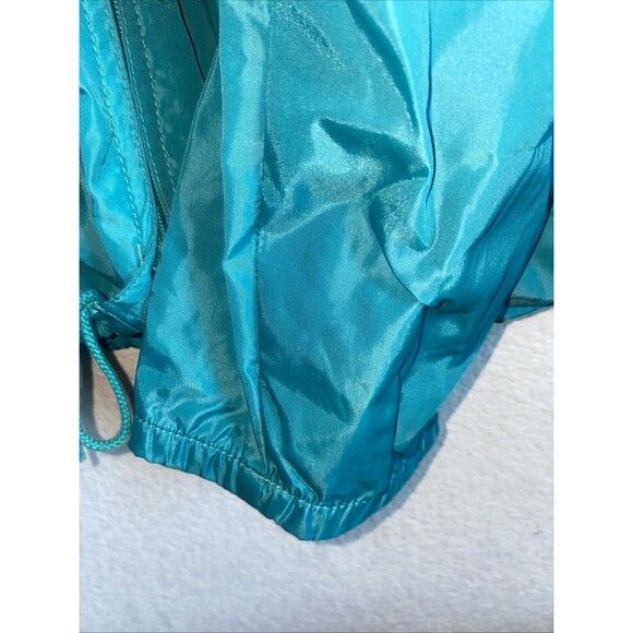 Eddie Bauer Rain Jacket Mens XL Green Packable Lightweight Fishing Vented VTG - Picture 8 of 12